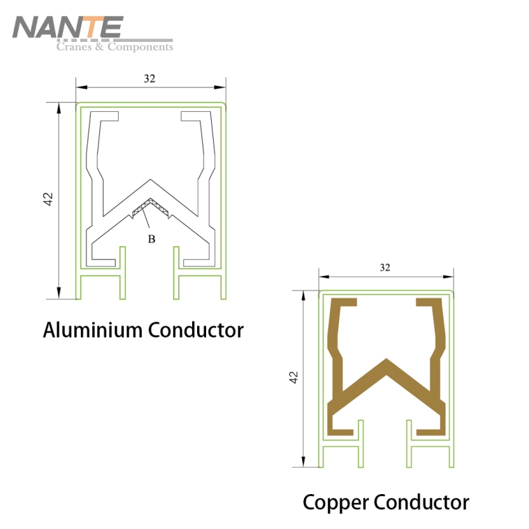 11-NPS-H32 Unipole Conductor Rail